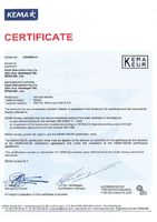 Сертификат на RDT4, RDT4-TS, RSTT6