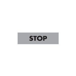 EMAS ► Шильдик, Табличка «STOP», 8 мм – Артикул: BET08-STOP