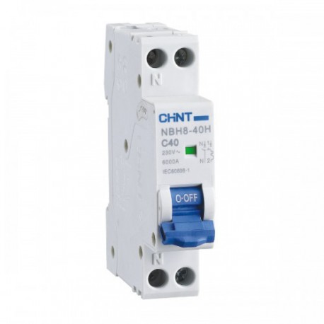 CHINT ► Автоматический выключатель серии NBH8-40 1P+N 4.5kA