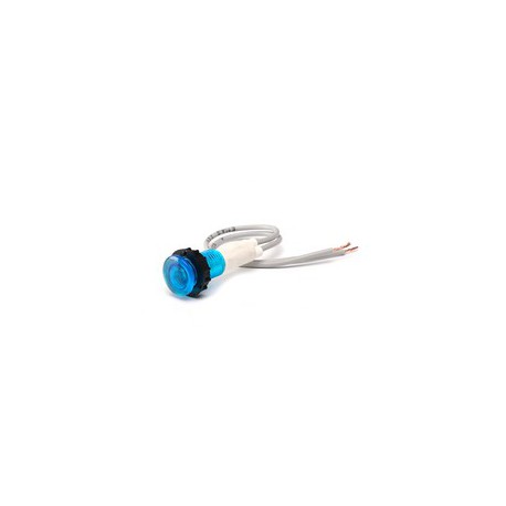 EMAS ► Сигнальная арматура Ø 10мм с синим светодиодом 230V AC и силиконовым кабелем – Артикул: S100LM