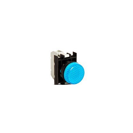 EMAS ► Арматура сигнальная синяя со светодиодом 100-200 В переменного тока – Артикул: B0M0XM